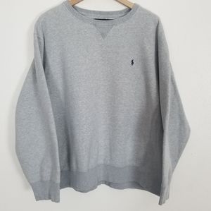 Polo Ralph Lauren Grey Oversized Logo Sweater XXL